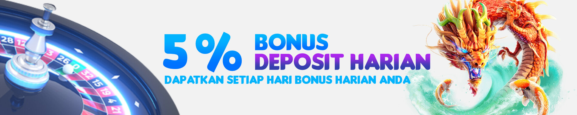 bonus deposit harian 5%